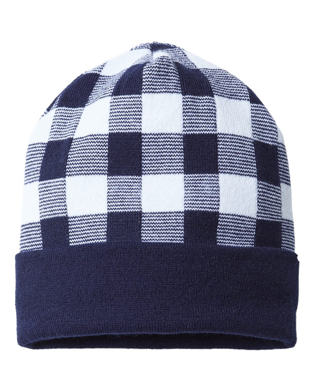 USA-Made Plaid Beanie - RKP12 2