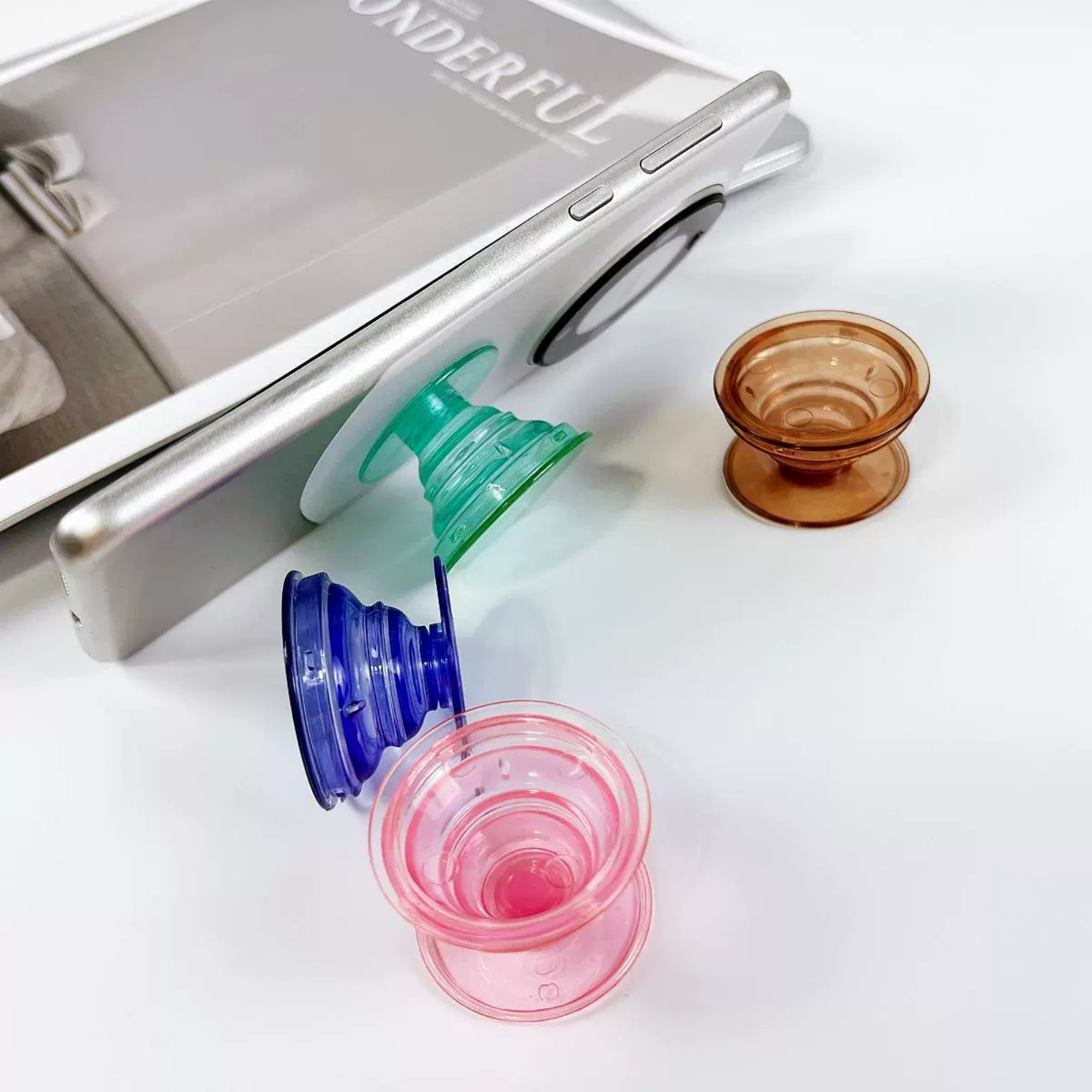 Clear Collapsible Phone Bracket 2
