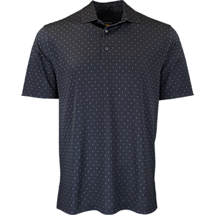 Greg Norman Micro Pique Spinner Print Polo 2