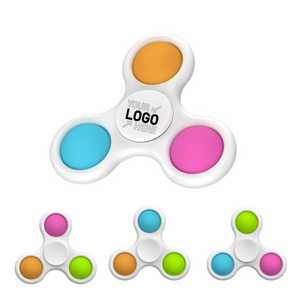 Fidget spinner with bubble stress Reliever 4