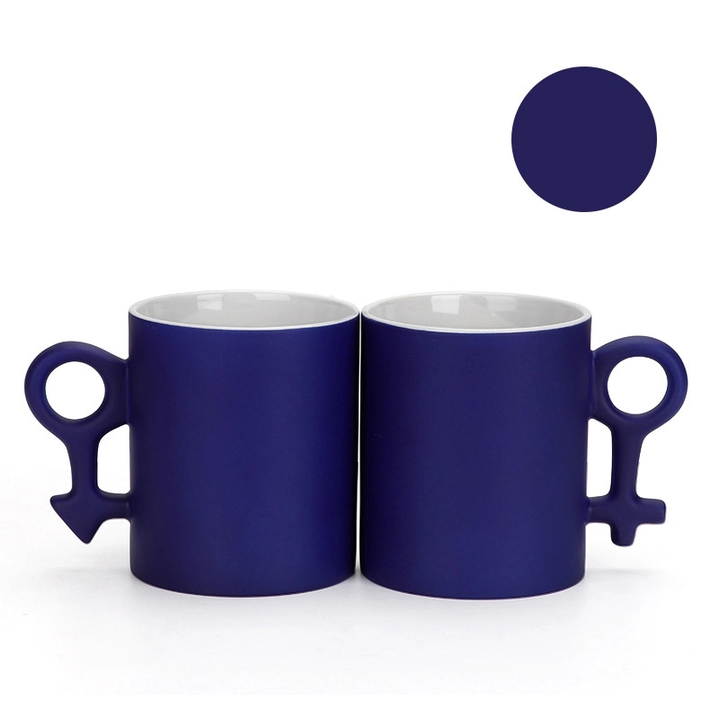 11 oz. Color Changing Ceramic Mug for Couples 3
