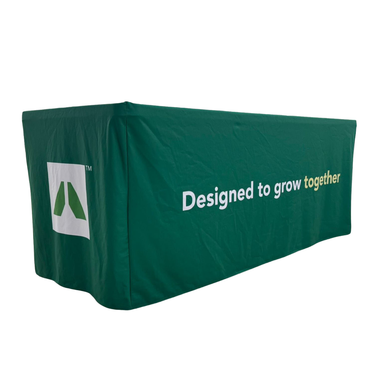 48Hr Quick Ship - Sublimated PREMIUM Box Style Fitted Table Cloth for 6' Table, 4 sided, Closed Back 11