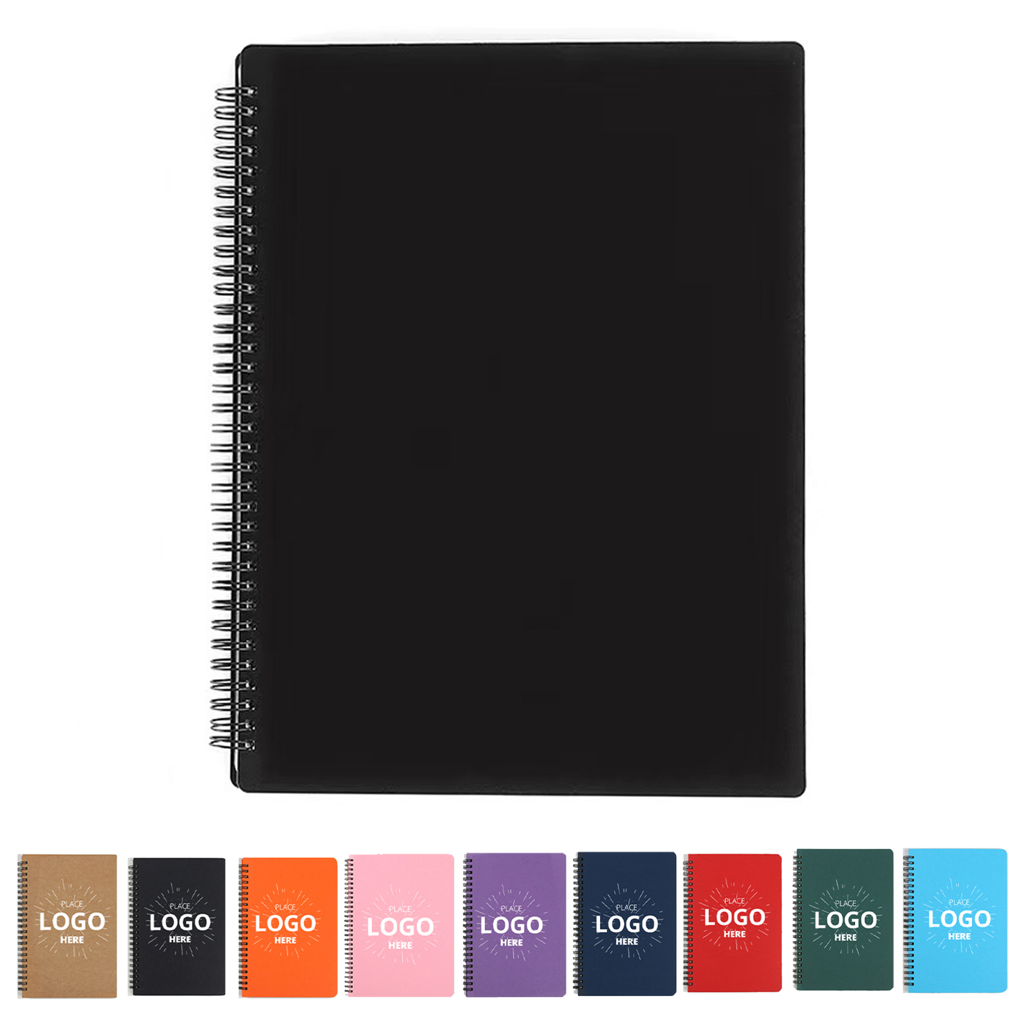 A5 Kraft Cover Spiral Notebook 1