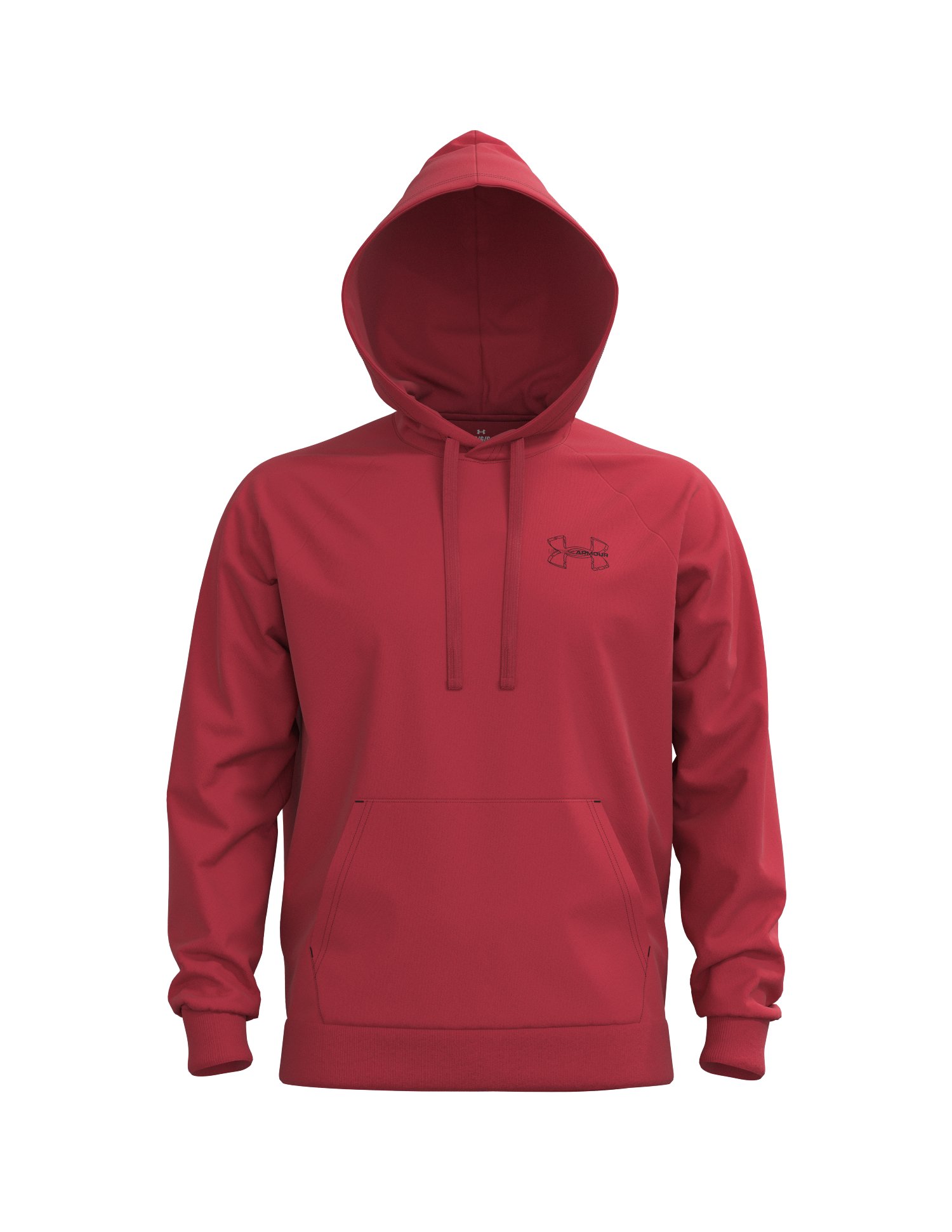 Men's UA Rival Fleece Graphic Hoodie, custom hoodie or sweatshirt with logo imprint 1
