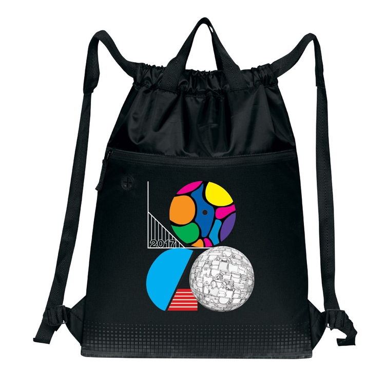 "SoundWave" Drawstring Backpack 2