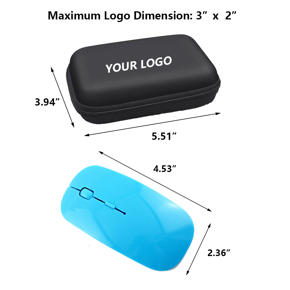 Wireless Mouse with Travel Case 2