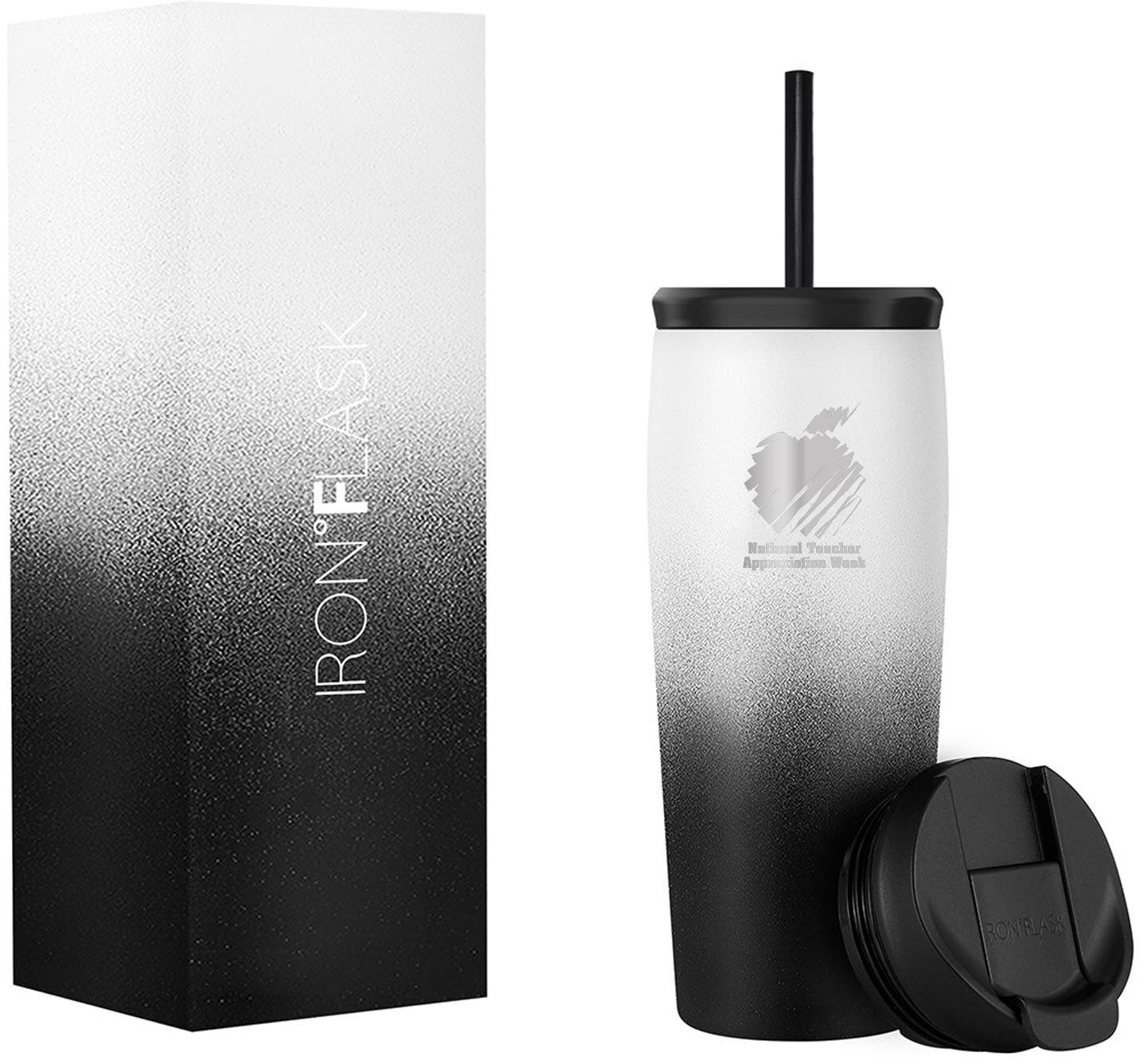 IRON FLASK NOMAD TUMBLER GRADIENT COLORS 20 OZ 12