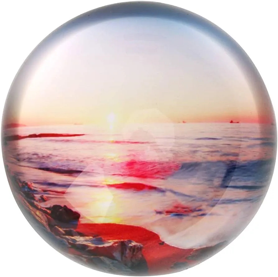 Crystal Dome Paperweight 8
