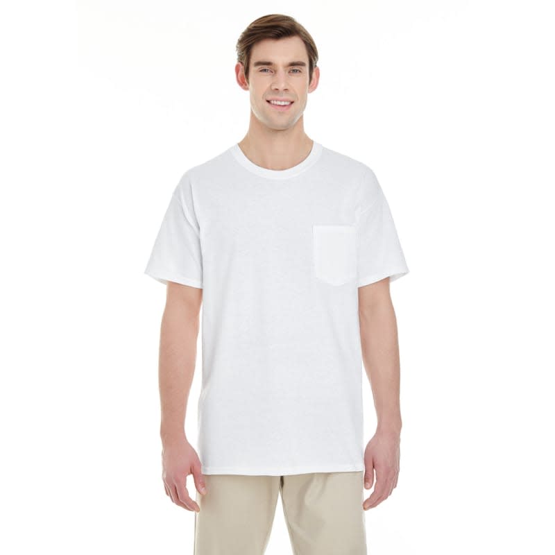 Gildan Unisex Heavy Cotton Pocket T-Shirt 11