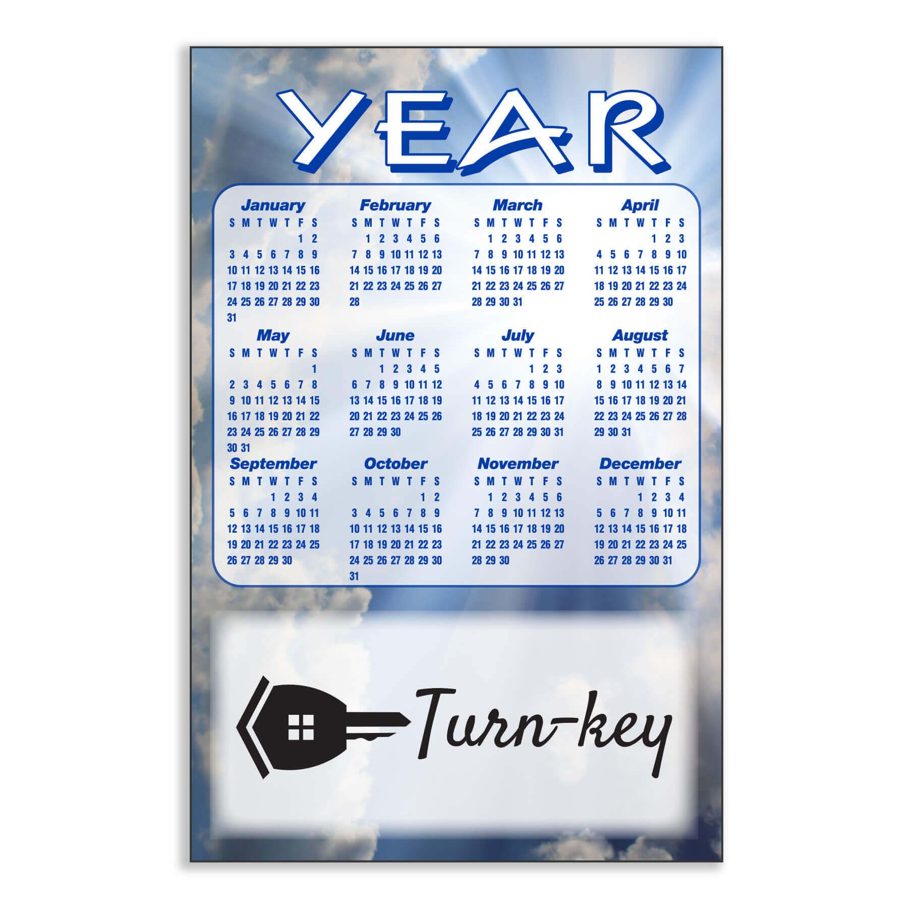 XL Magnetic Calendars 2