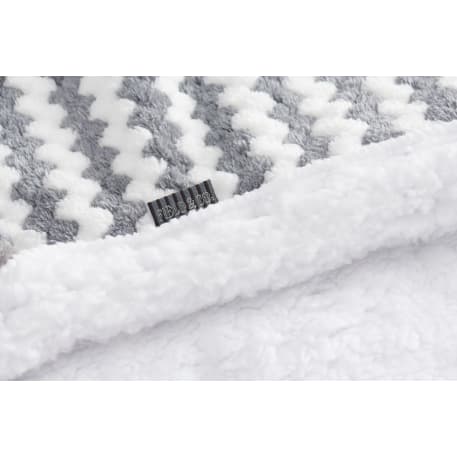 Field & Co.® Chevron Striped Sherpa Blanket 100