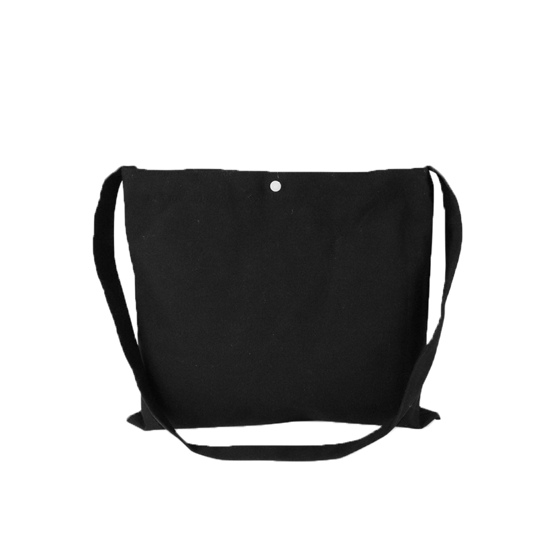 12 oz Canvas Tote With Button 3