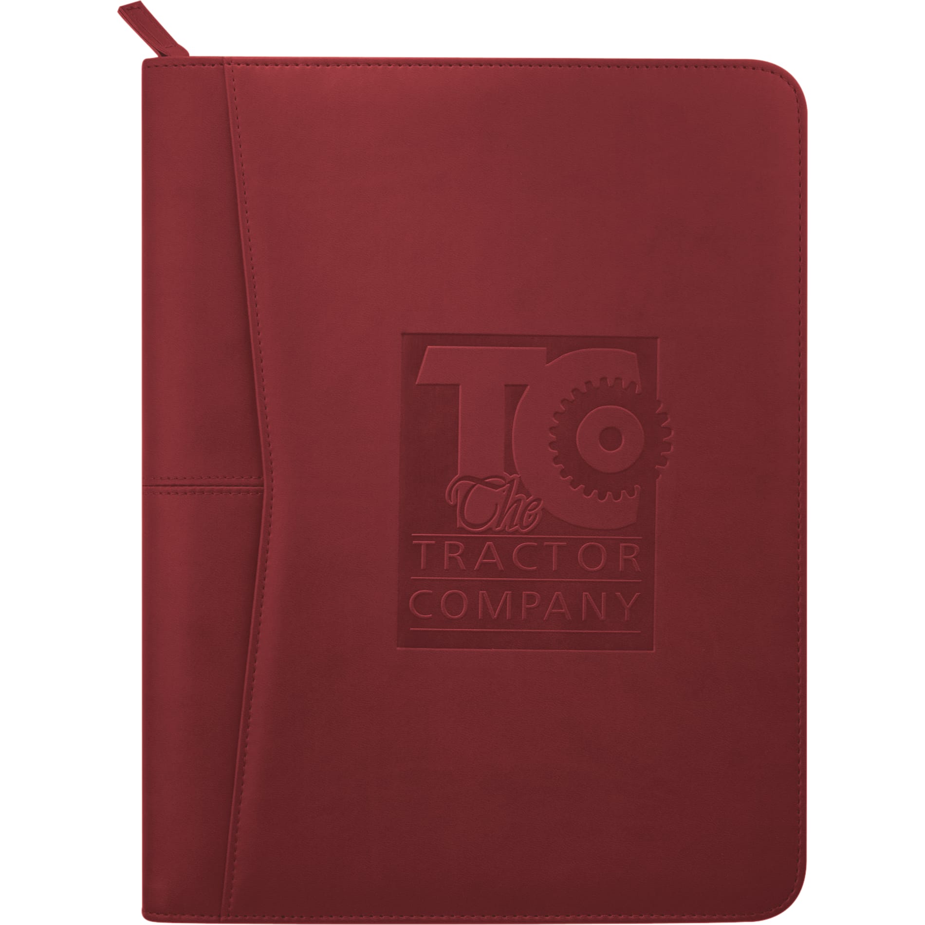 Zippered UltraHyde Padfolio FSC Mix Paper