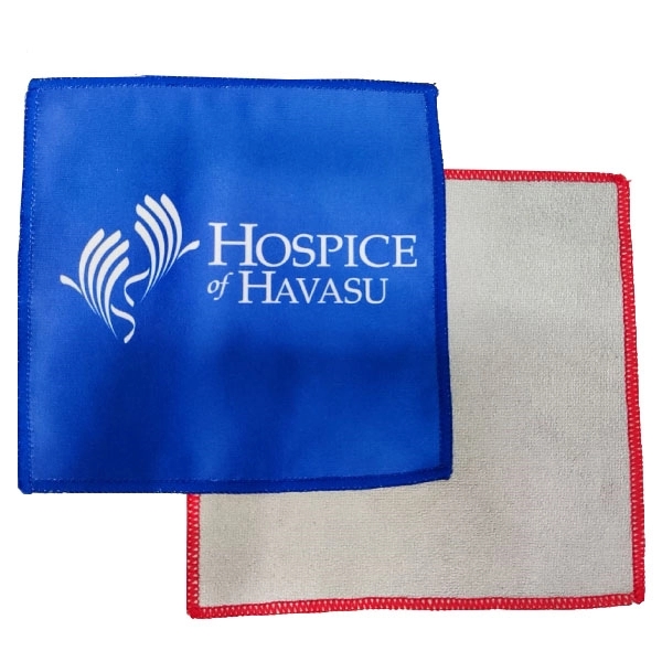Double Sided Microfiber Cleaning Cloth -5.5 " x 5.5 " 4