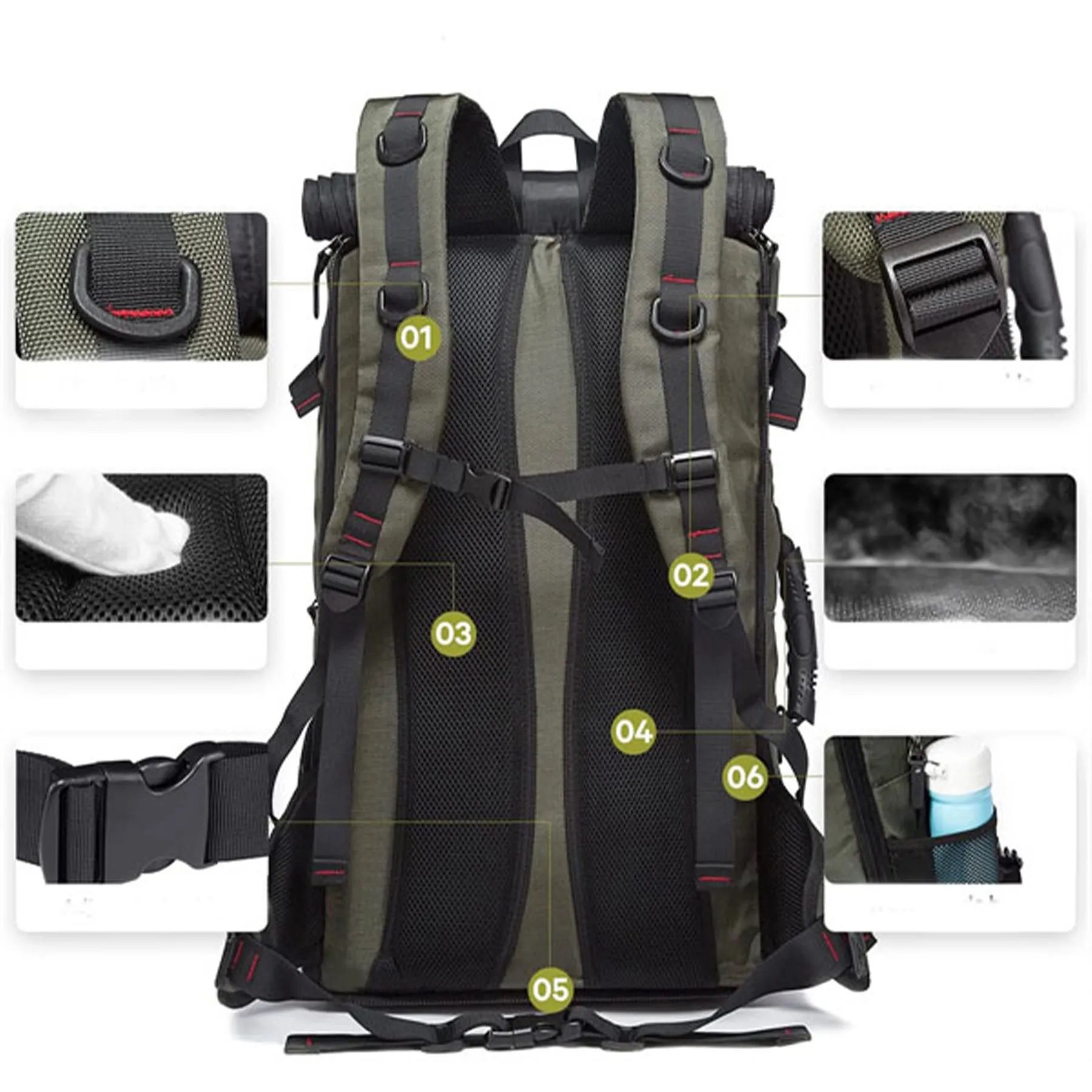 Oxford New Multifunctional Hiking And Mountaineering Bag 9