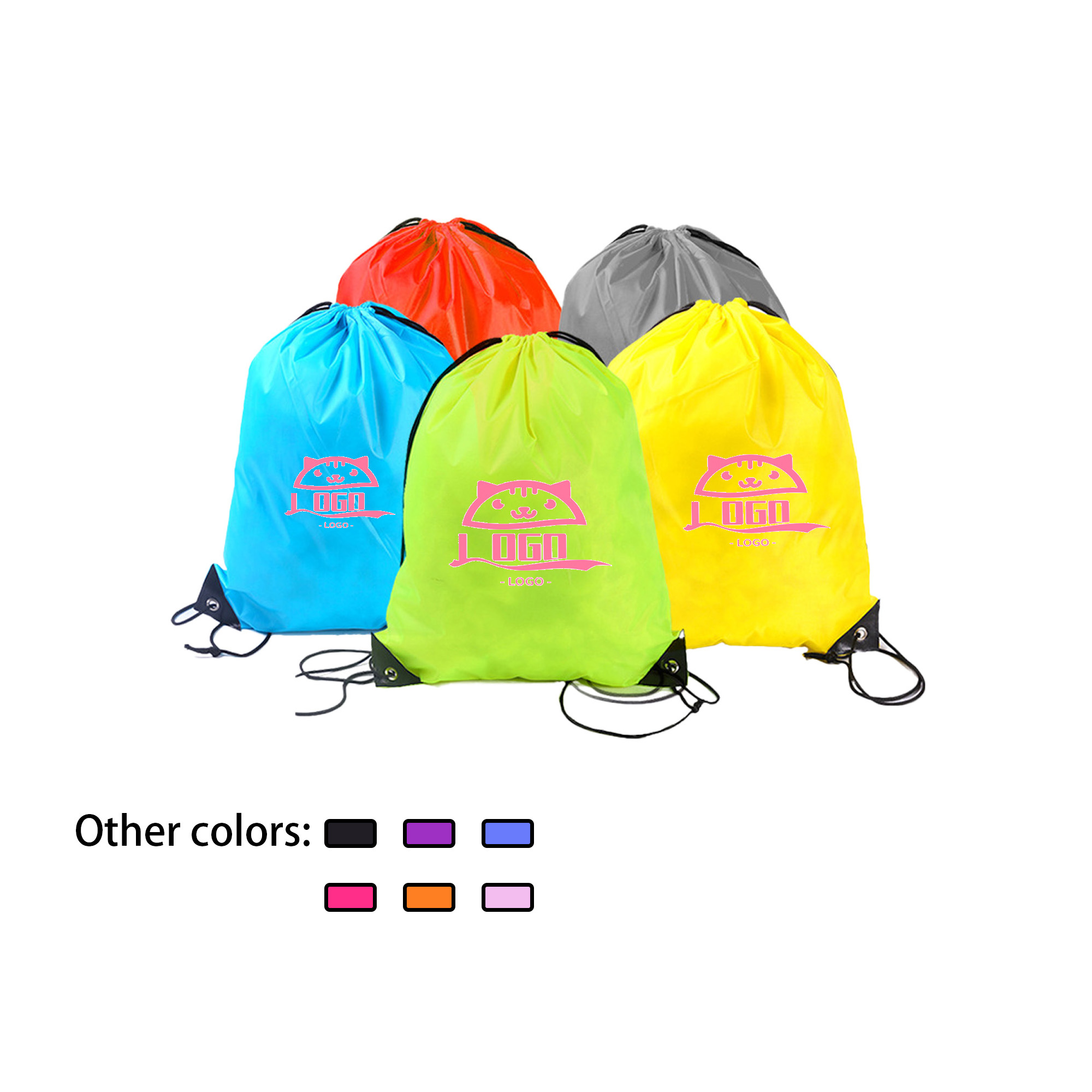 Polyester drawstring bag 1