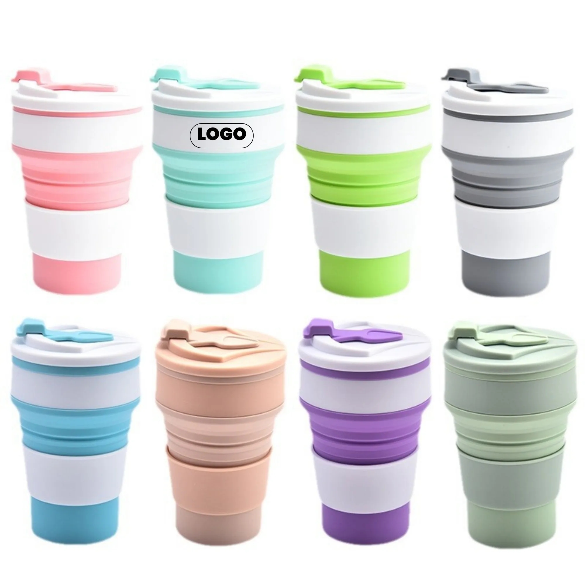 12oz Silicone Collapsible Travel Cup 3