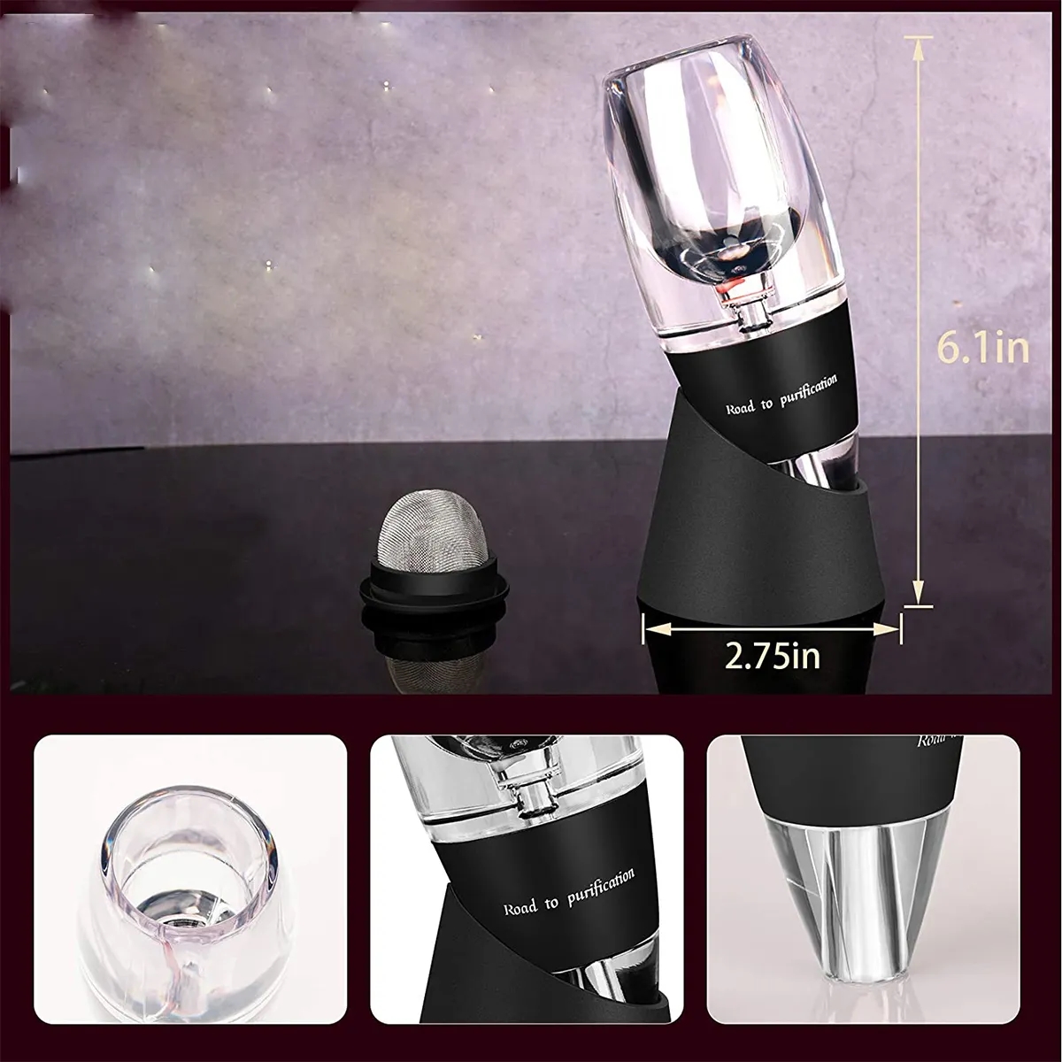 Wine Aerator With Filters 3