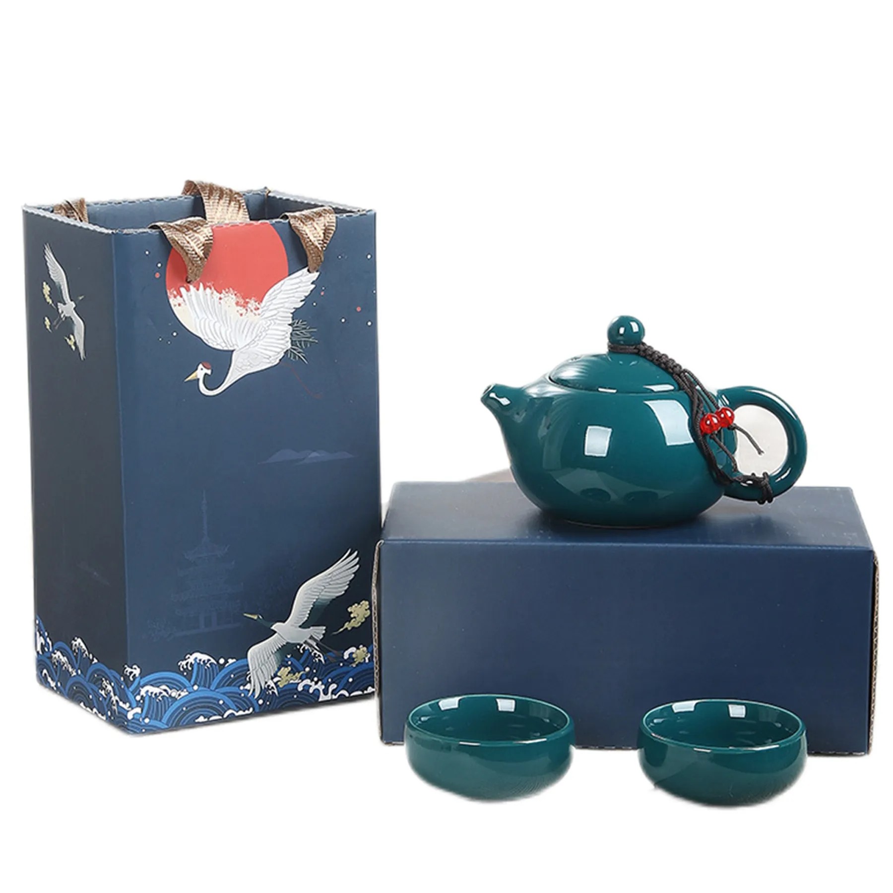 Guochao Style Creative Cup Tea Set 5