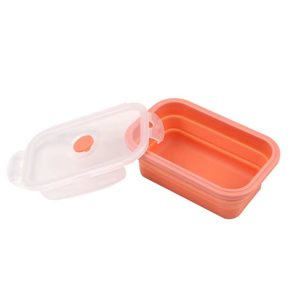 12OZ Silicone Foldable Collapisible Lunch Bento Box