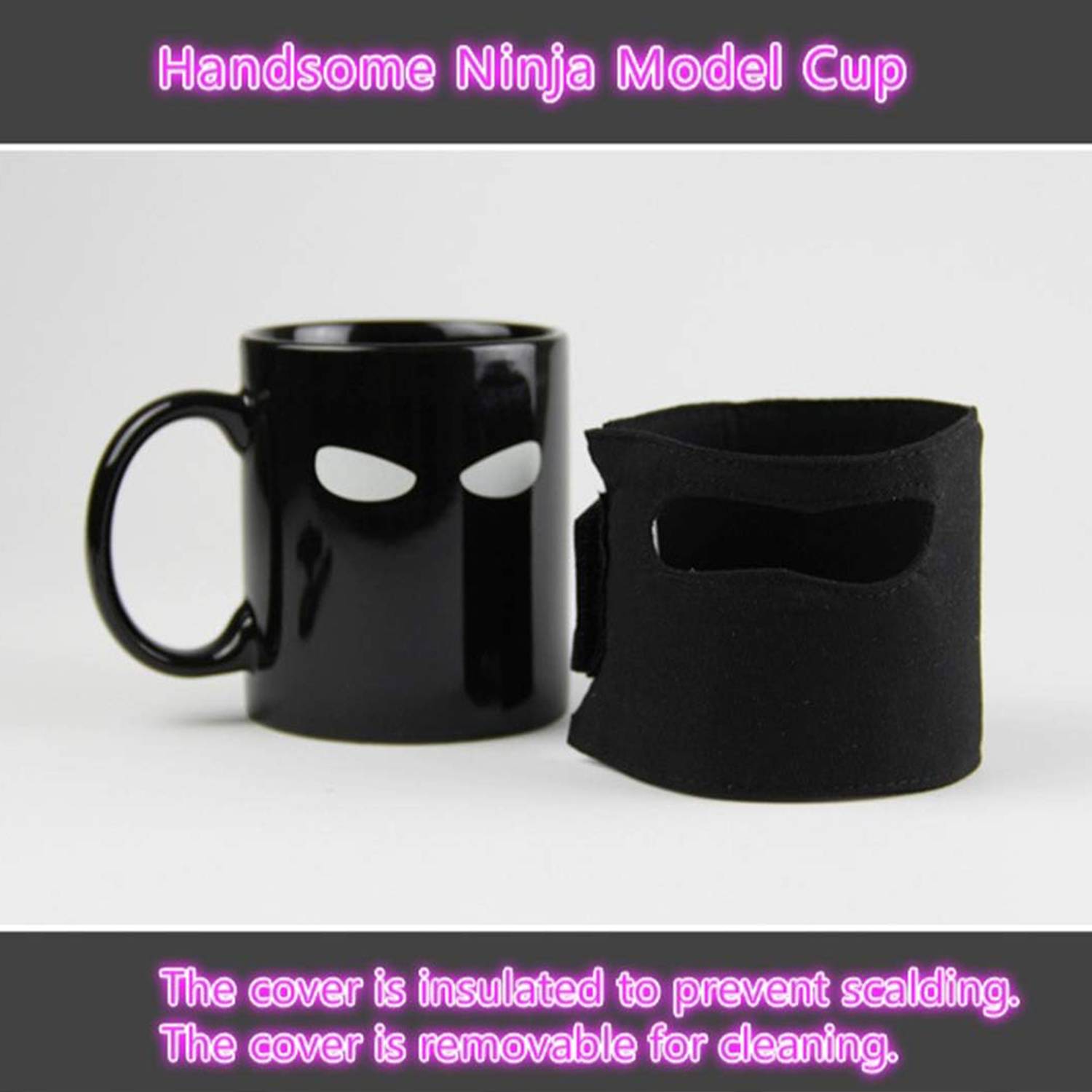 Ninja Ceramic Mug W/ Coaster 6