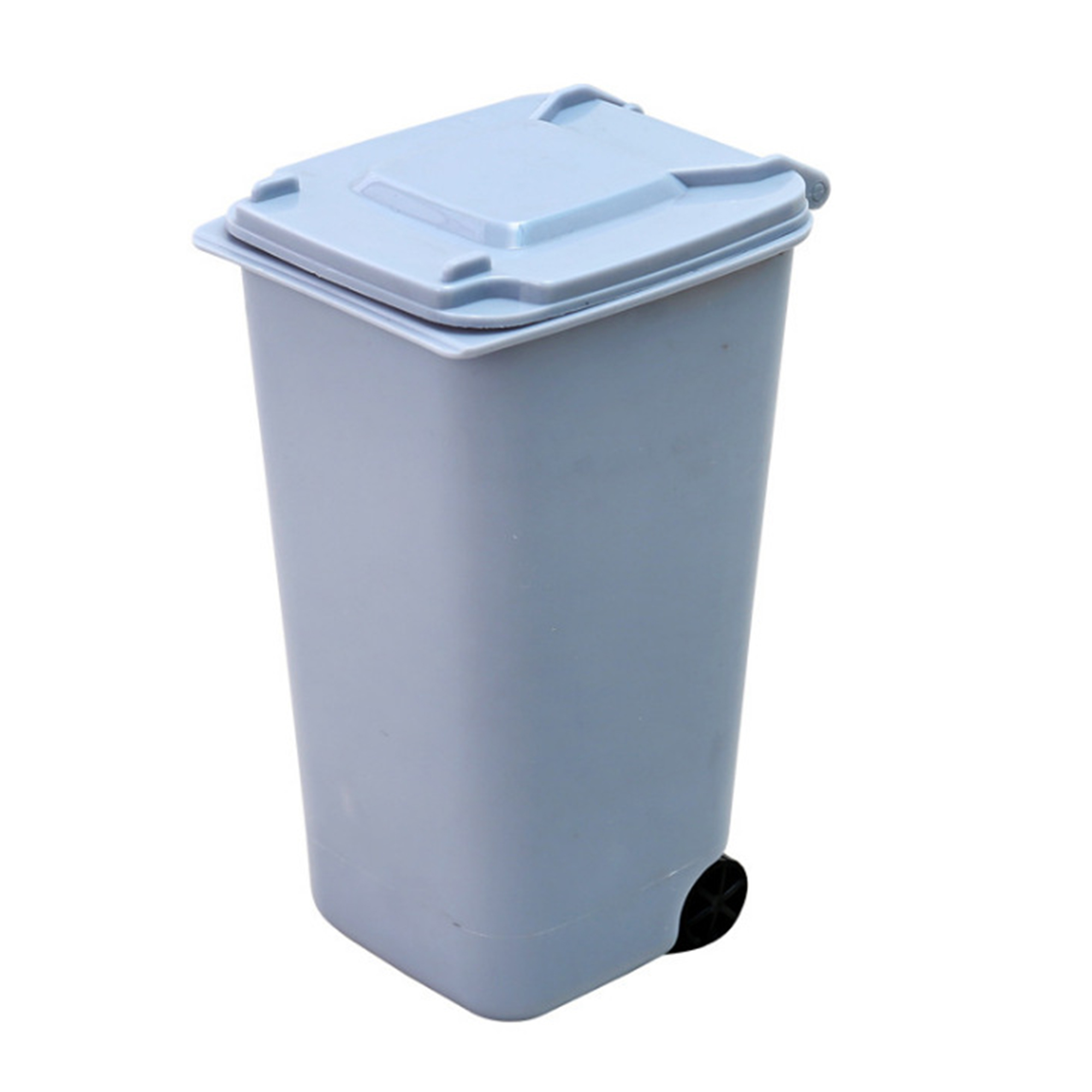 Mini Desktop Trash Bin Organizer 3.93" Length x 3.14" Width x 6.1" Height 4