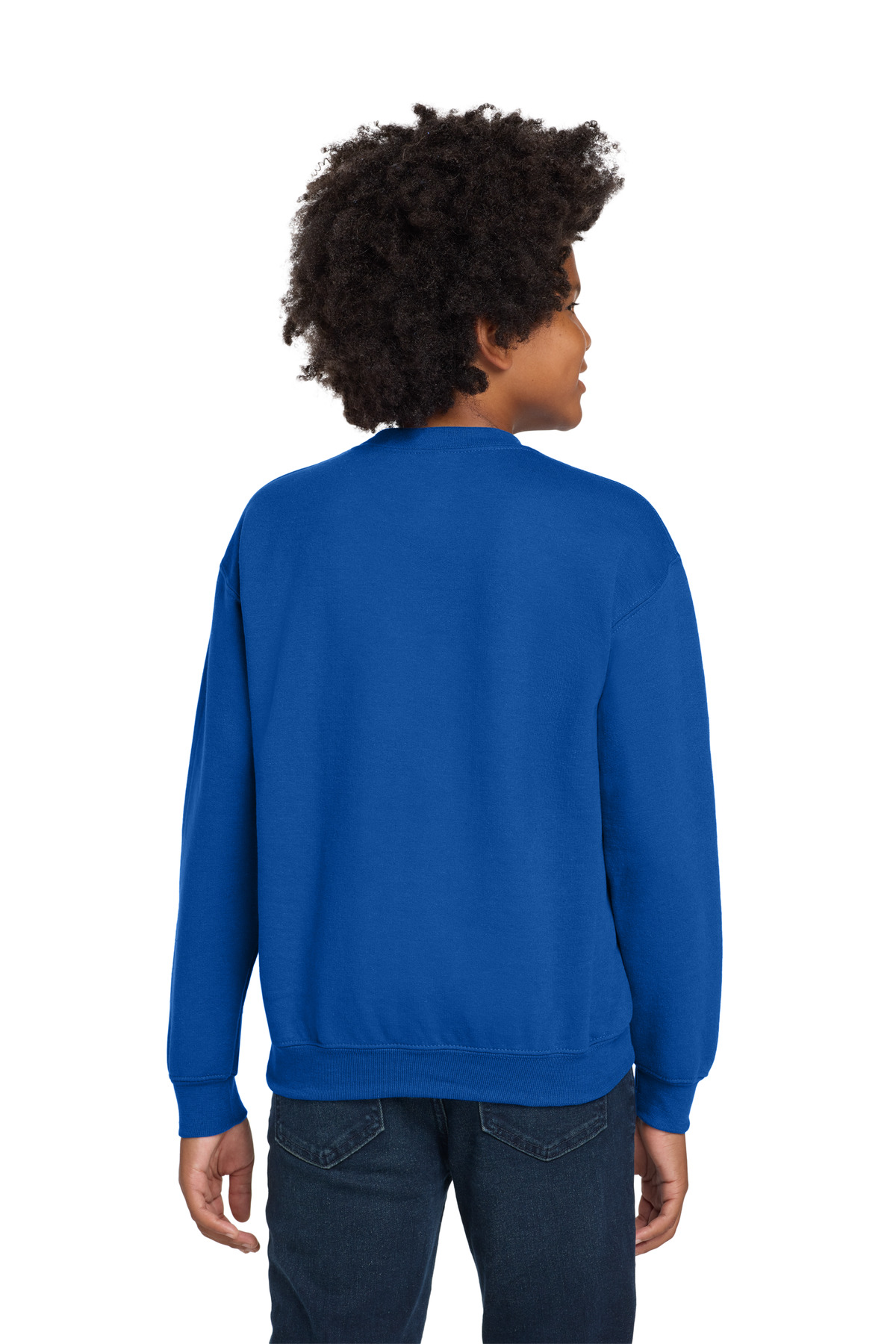Gildan Youth Heavy Blend Crewneck Sweatshirt. 18000B 17