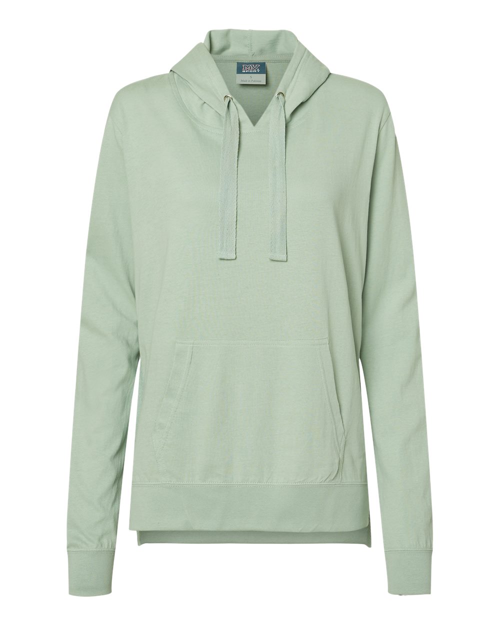 Women's Sueded Jersey Hooded Sweatshirt - W21404 5