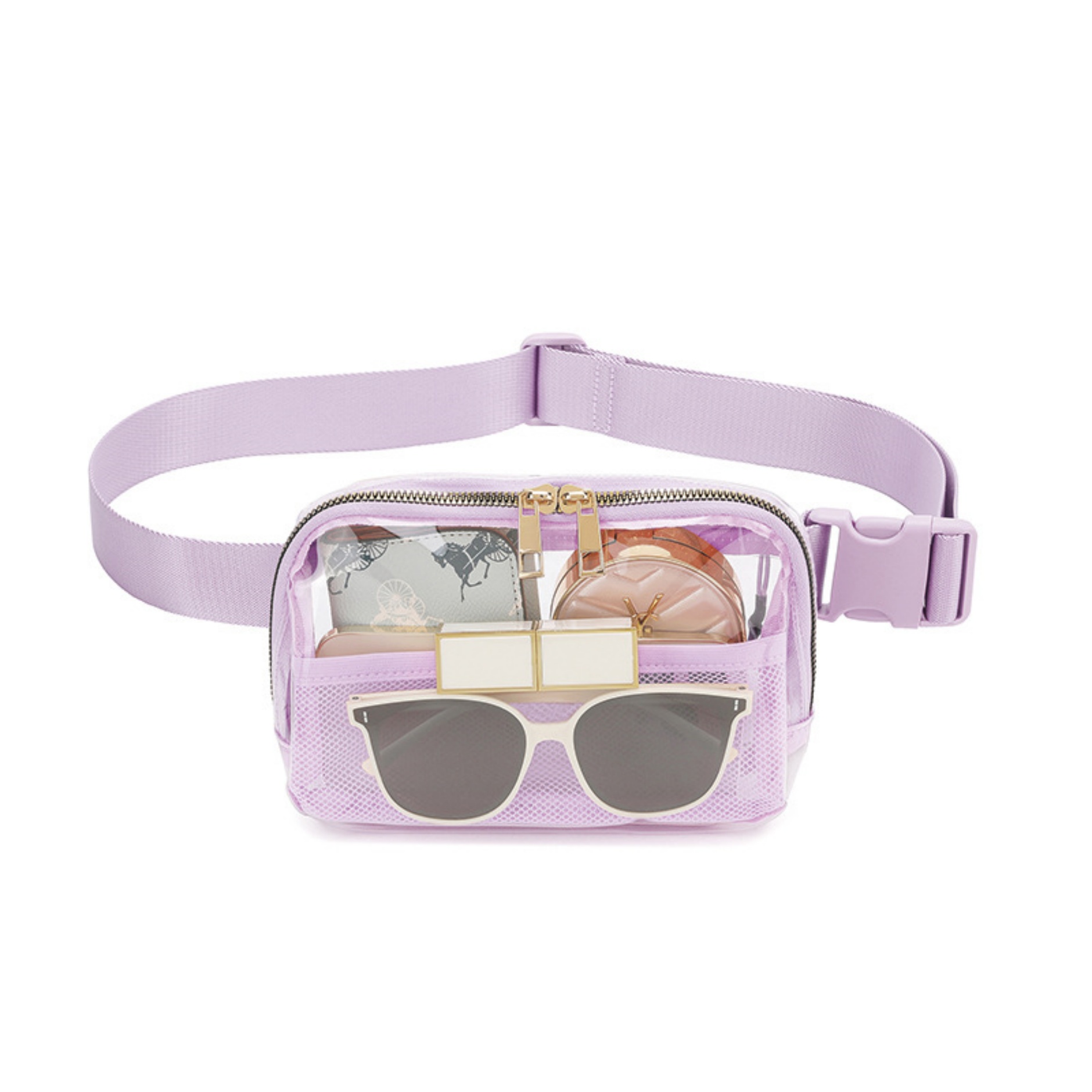 Clear Fanny Pack Stadium Approved Belt Bag with Adjustable Strap 11