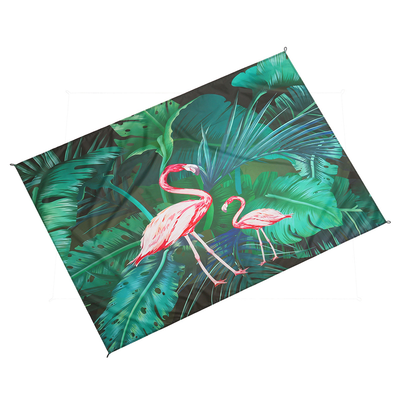 Full Color Imprinting Polyester Picnic Beach Blanket 12