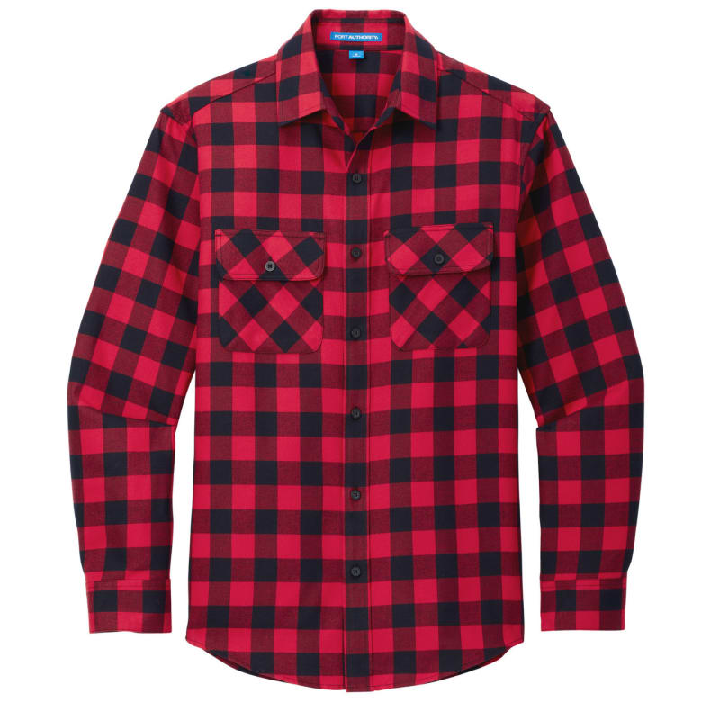 Port Authority Plaid Flannel Shirt. 24