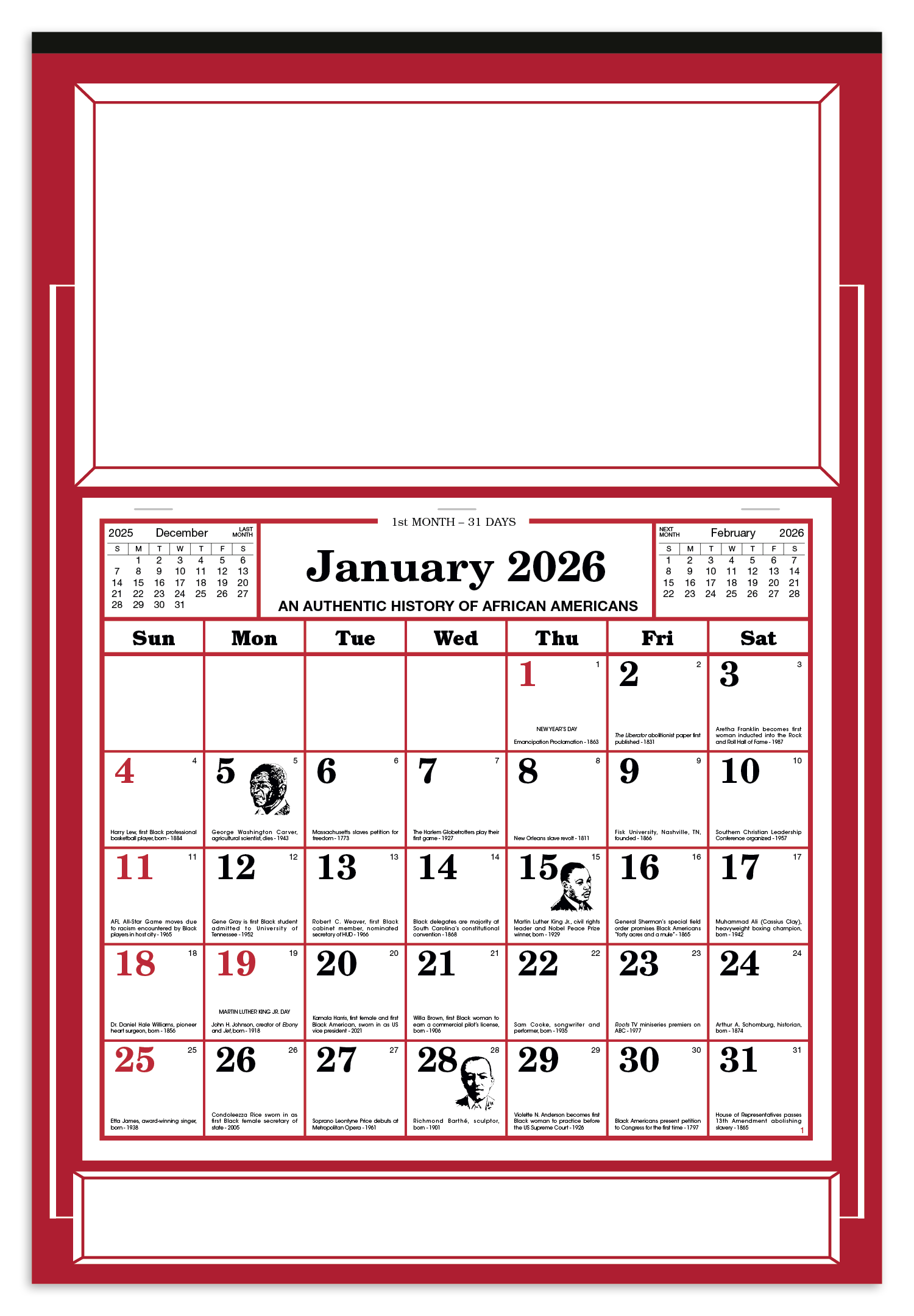 Skinner & Kennedy® Apron Calendar 30