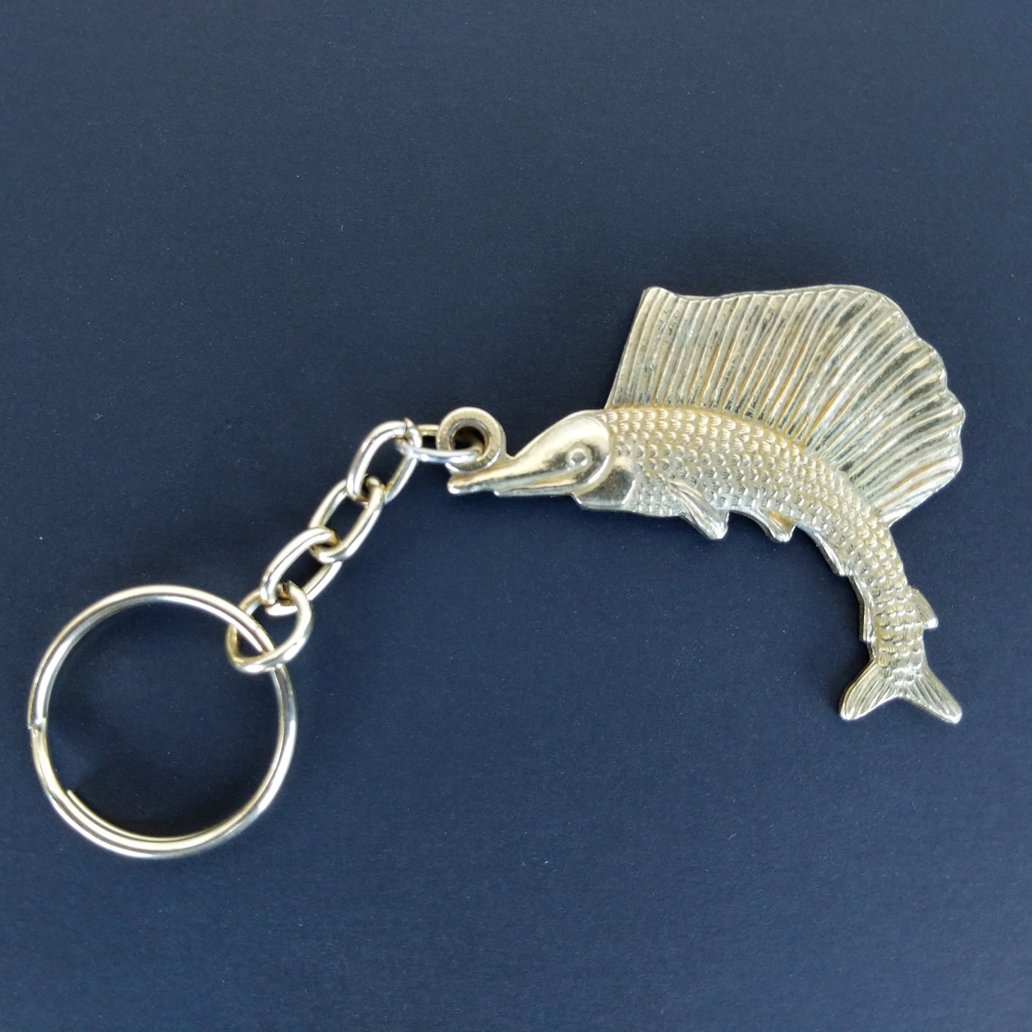 Solid Brass Nautical Key Chain 1