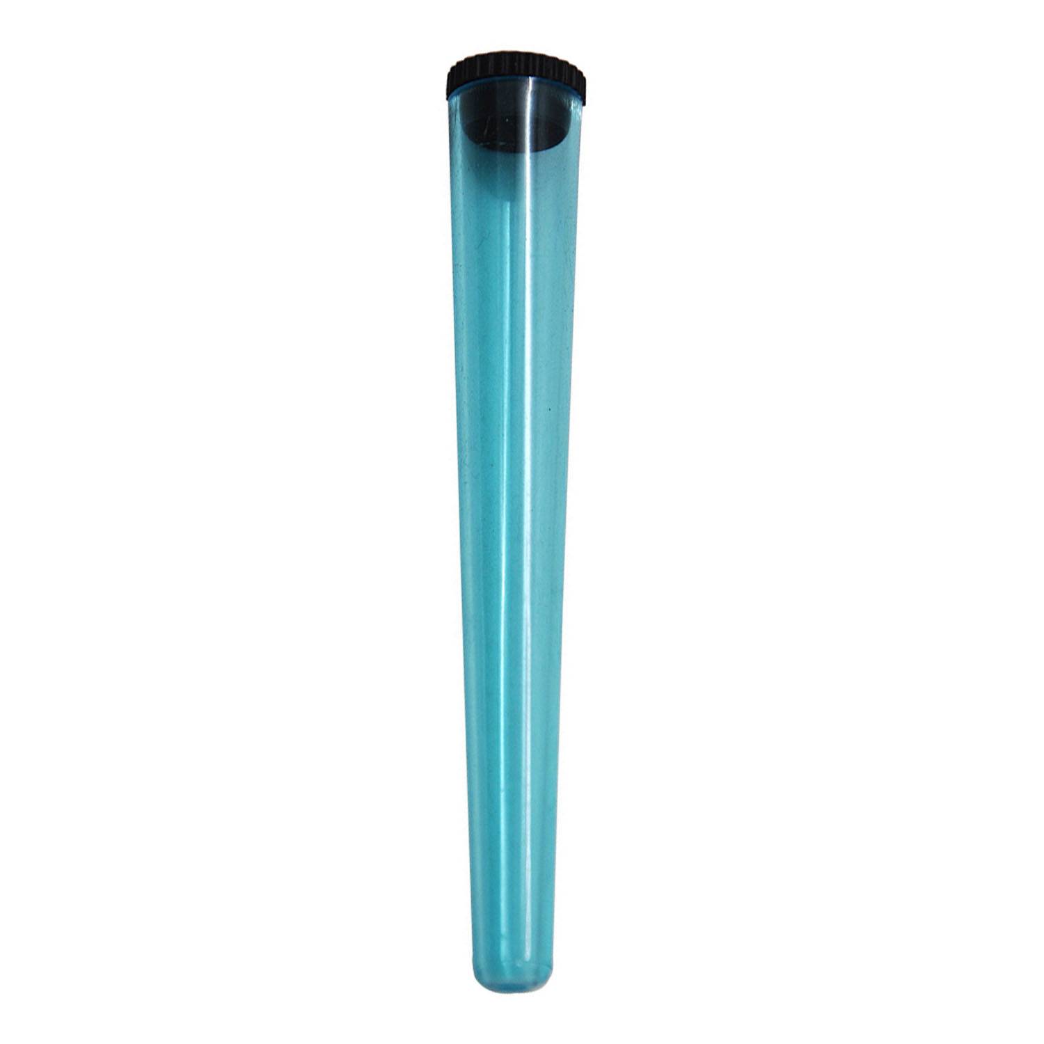Plastic Tapered Clear storage pill Tube 10