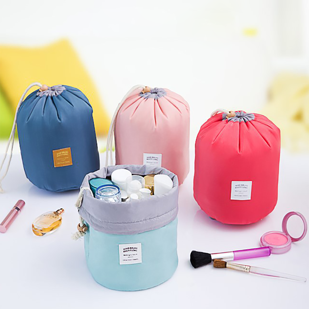 Folding Cosmetic Bag With Drawstring 7