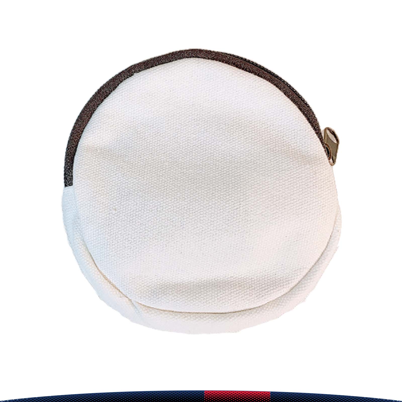 Canvas Round Coin Bag 12