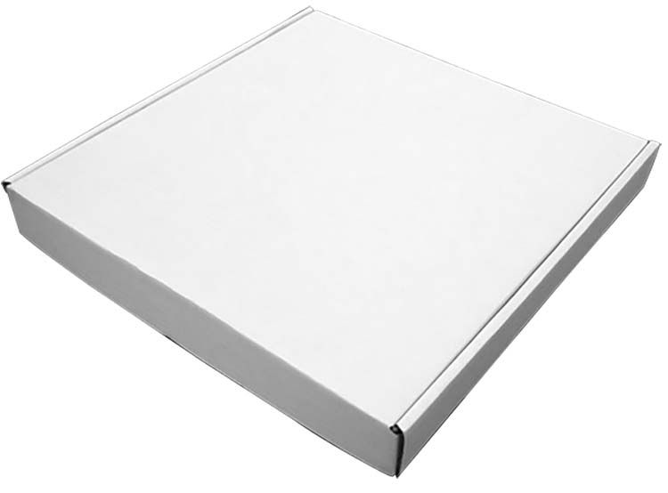 16" x 16" x 2" - E-Flute Outside Tuck Box 3