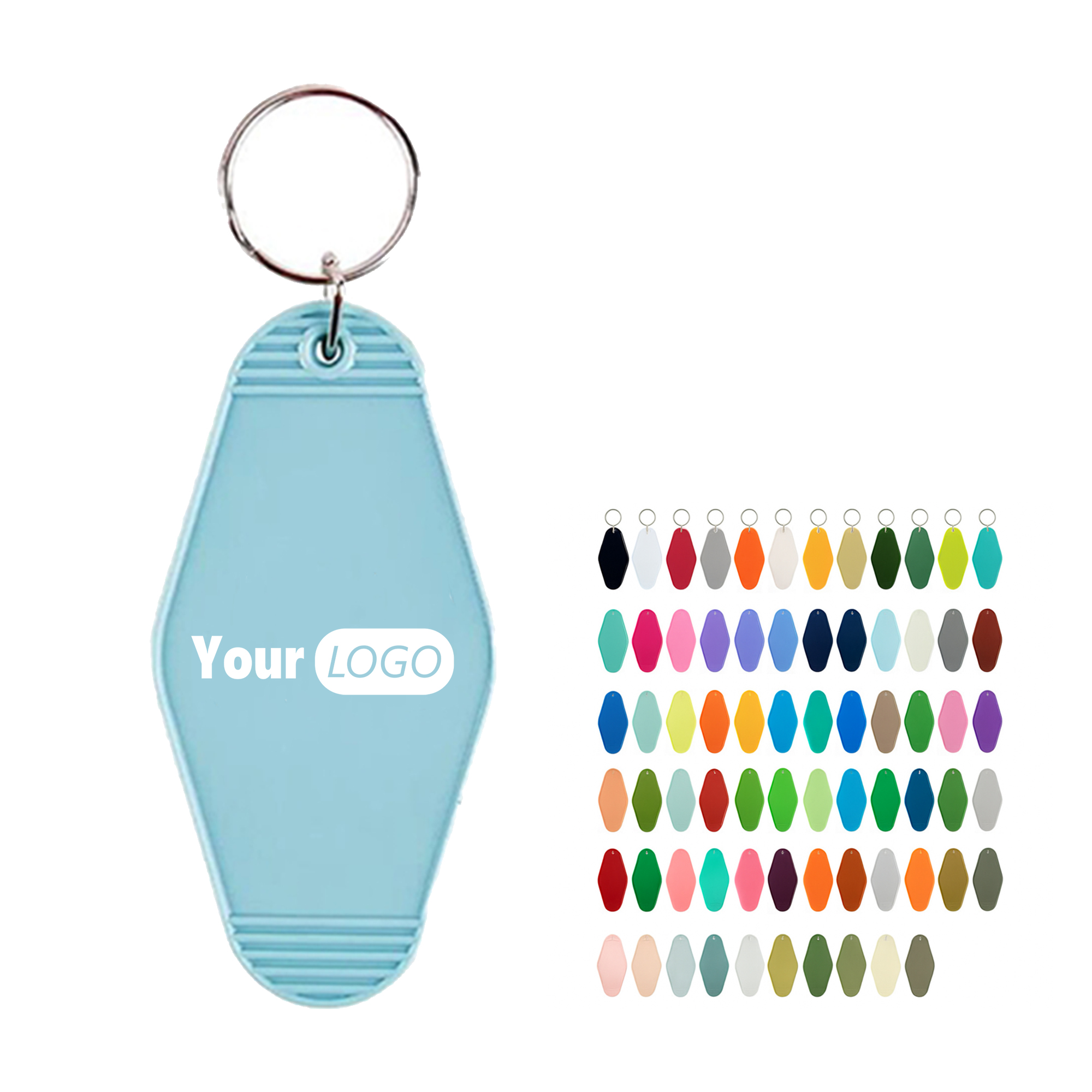 Retro Style Motel Key Tag 3