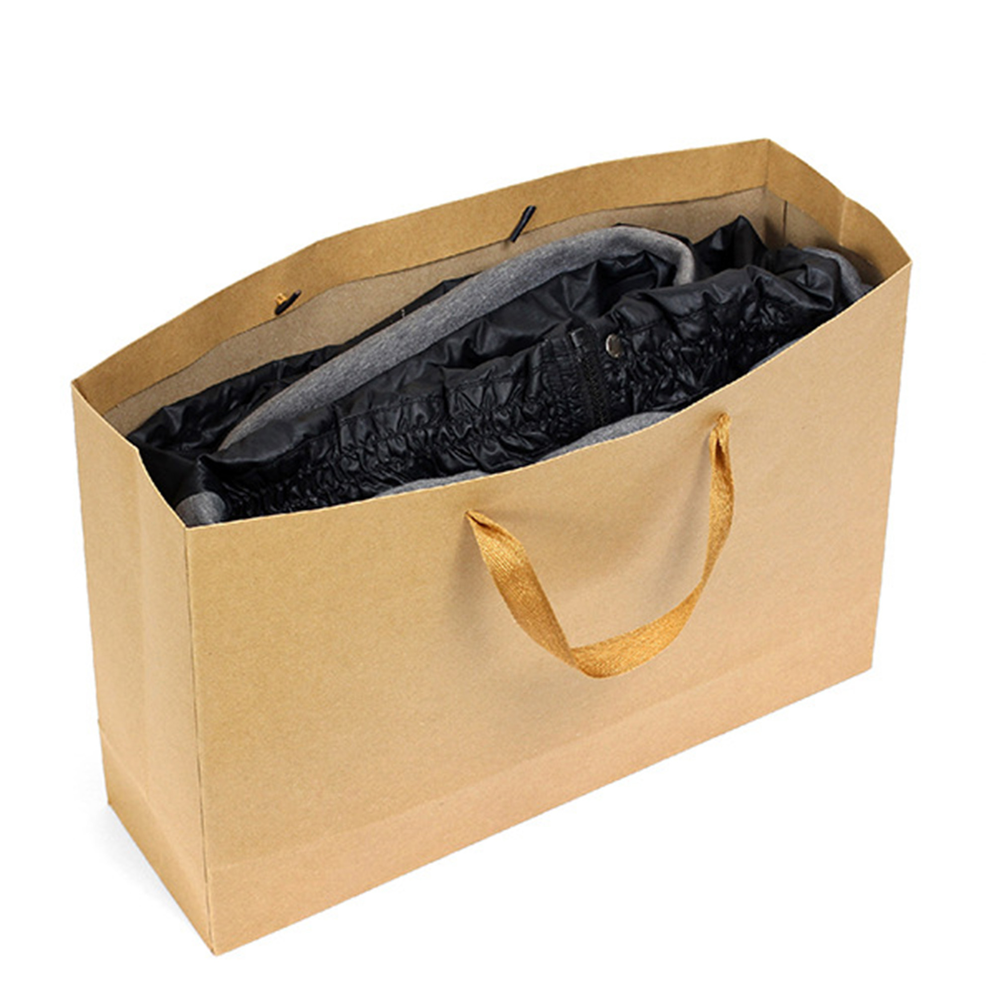 MOQ100 Kraft Paper Tote Bag 4