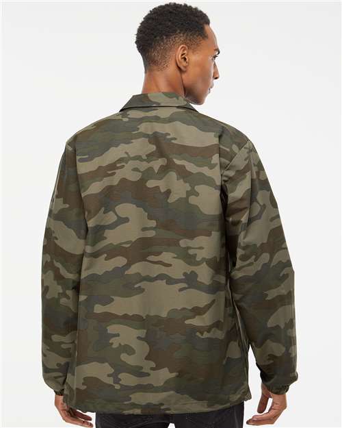 Men's Water-Resistant Windbreaker Coach's Jacket - EXP99CNB 6