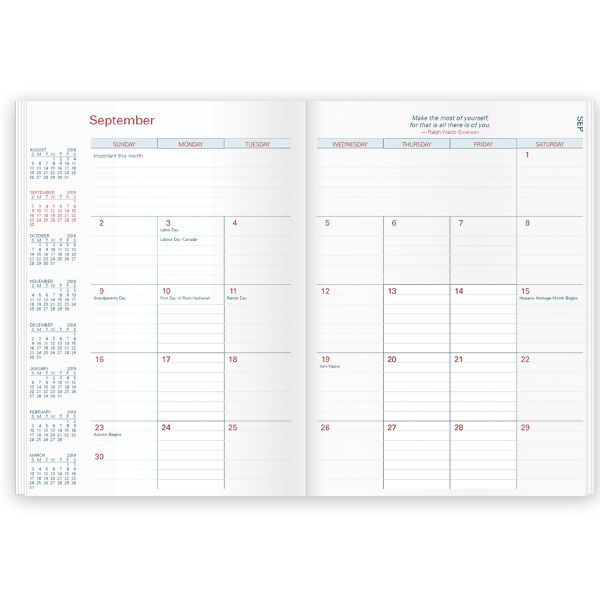 REFILL-- 7X10 CLASSIC MONTHLY (DM) 6