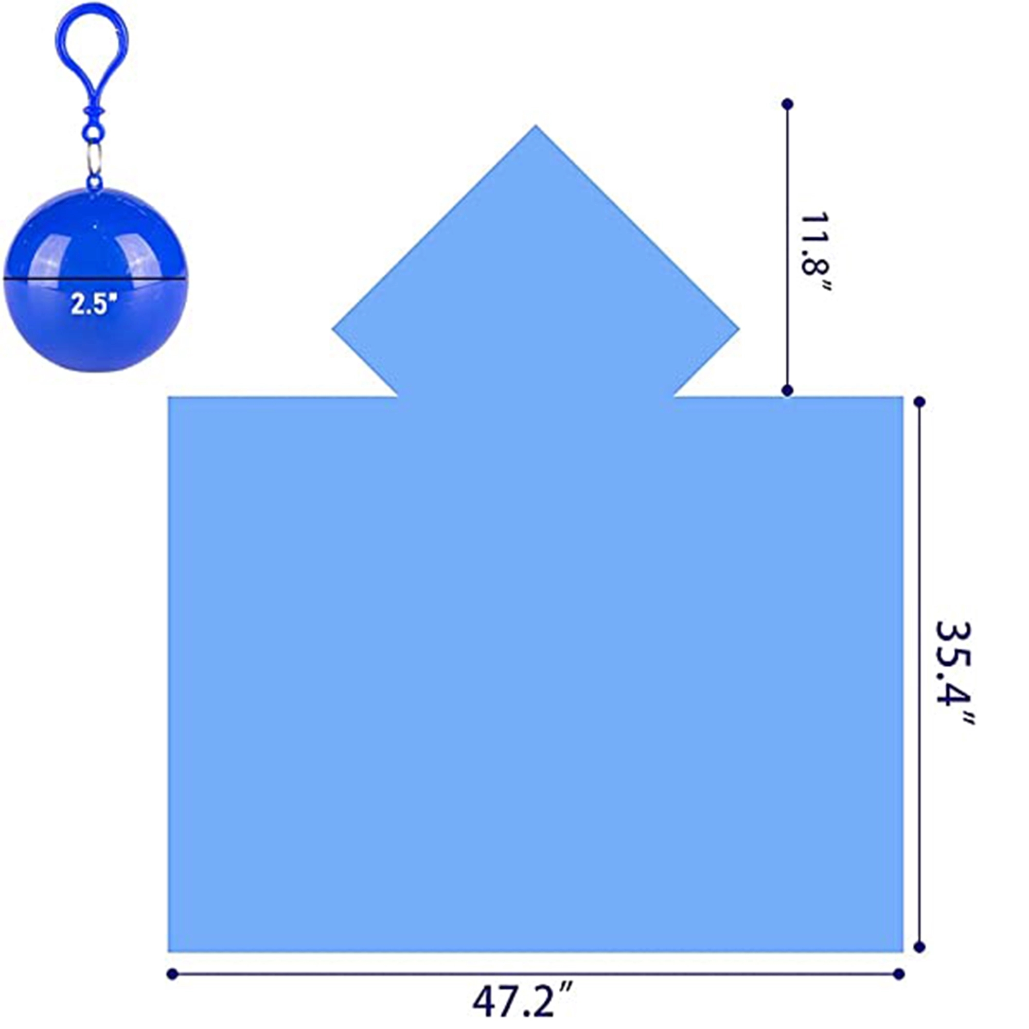 Disposable Emergency Raincoat Ball 2