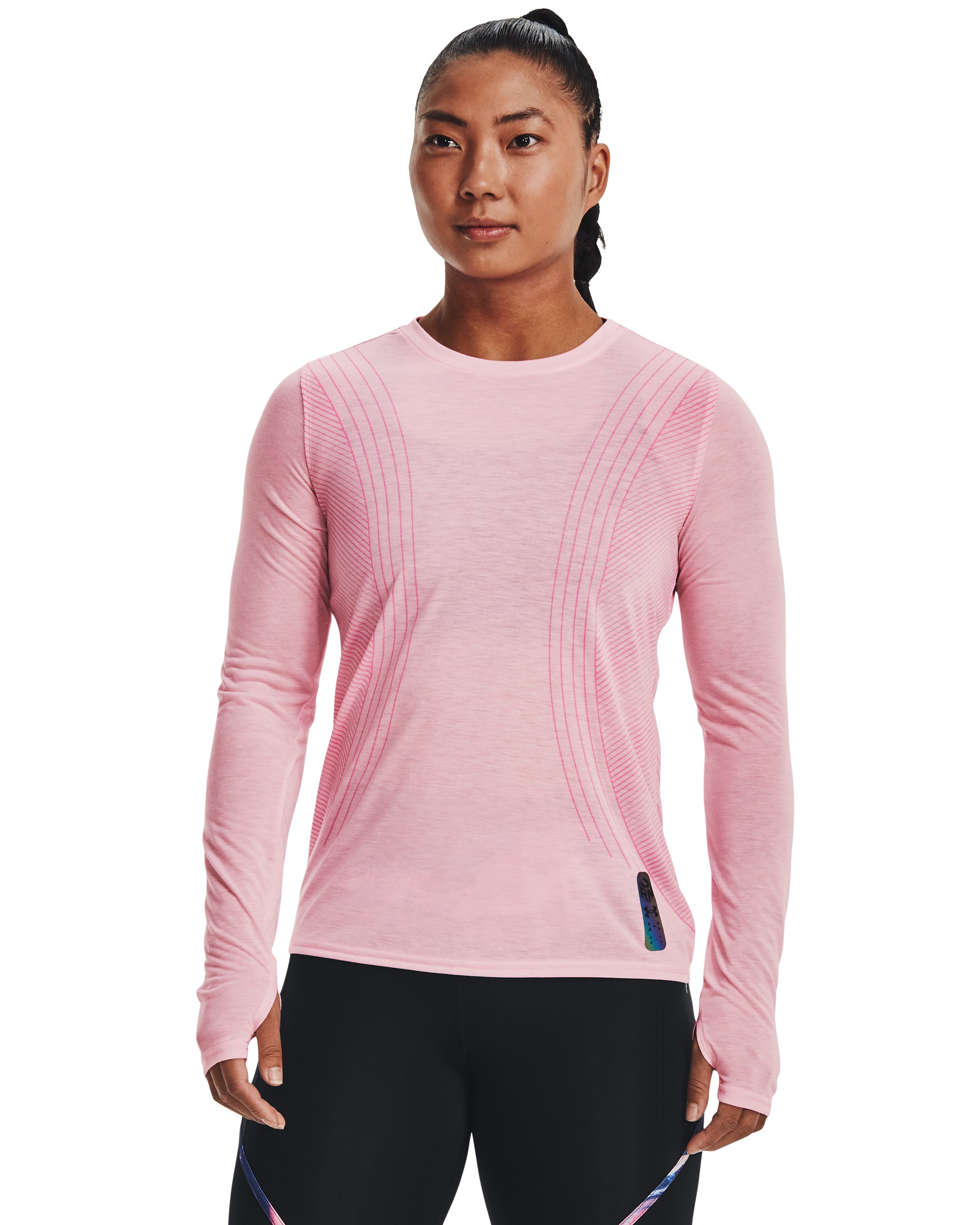 Women's UA Run Anywhere Breeze Long Sleeve 3