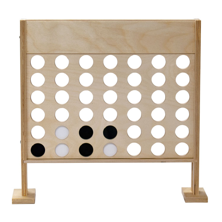 Four In A Row Game Small Table Top Blank