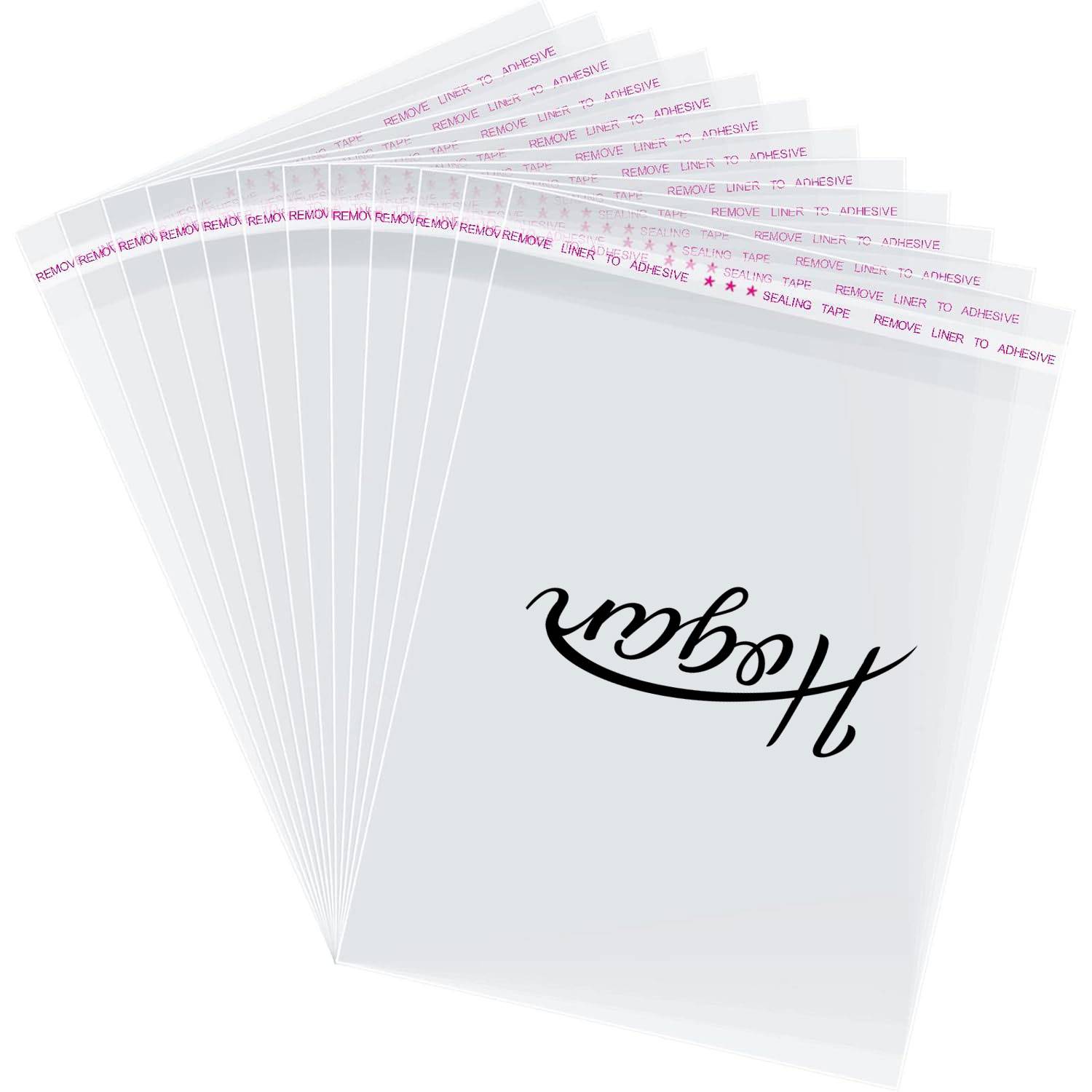 Self-Sealing Clear Plastic Cellophane Bags 4