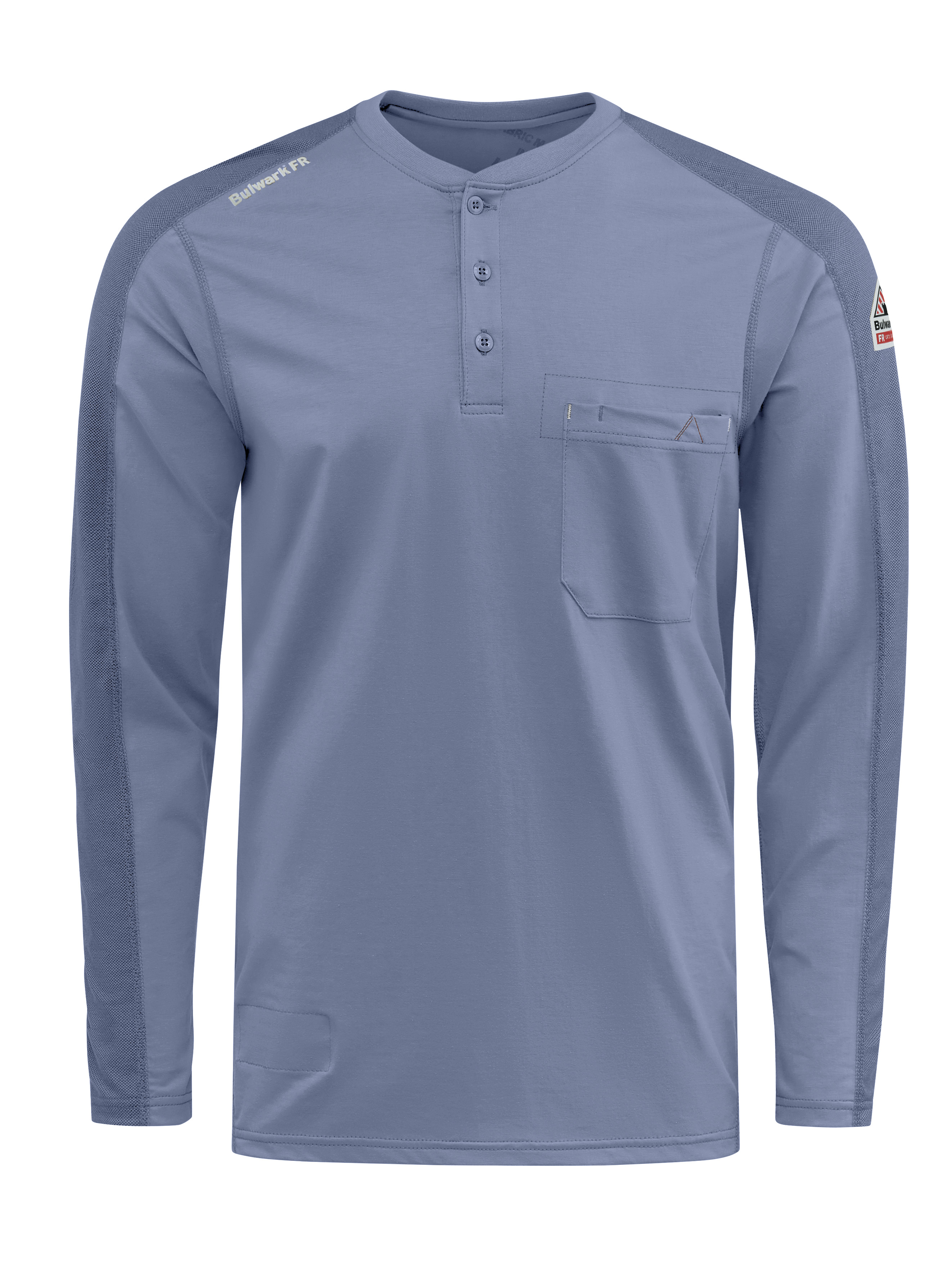 Bulwark® Men's Flex Knit Henley 4