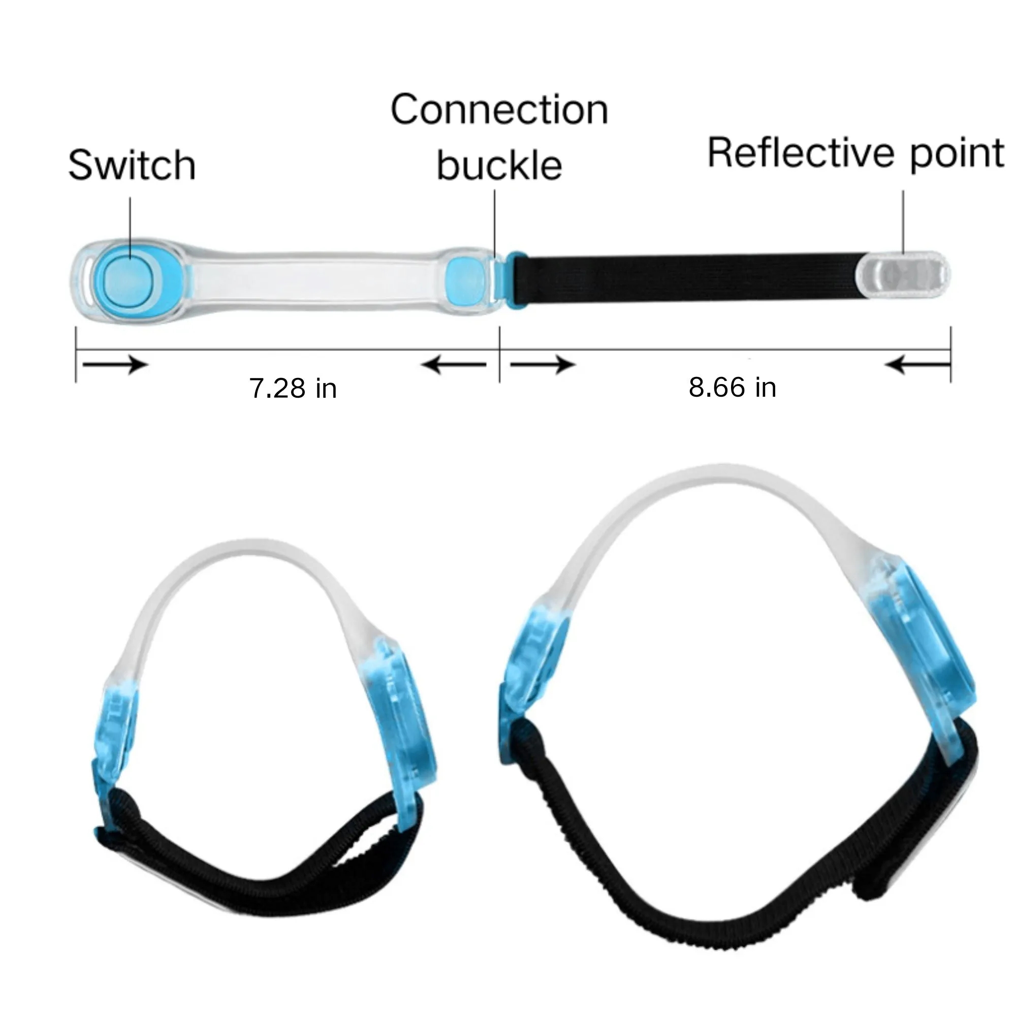 Night Running And Climbing Lighting Wristband Free Shipping 4