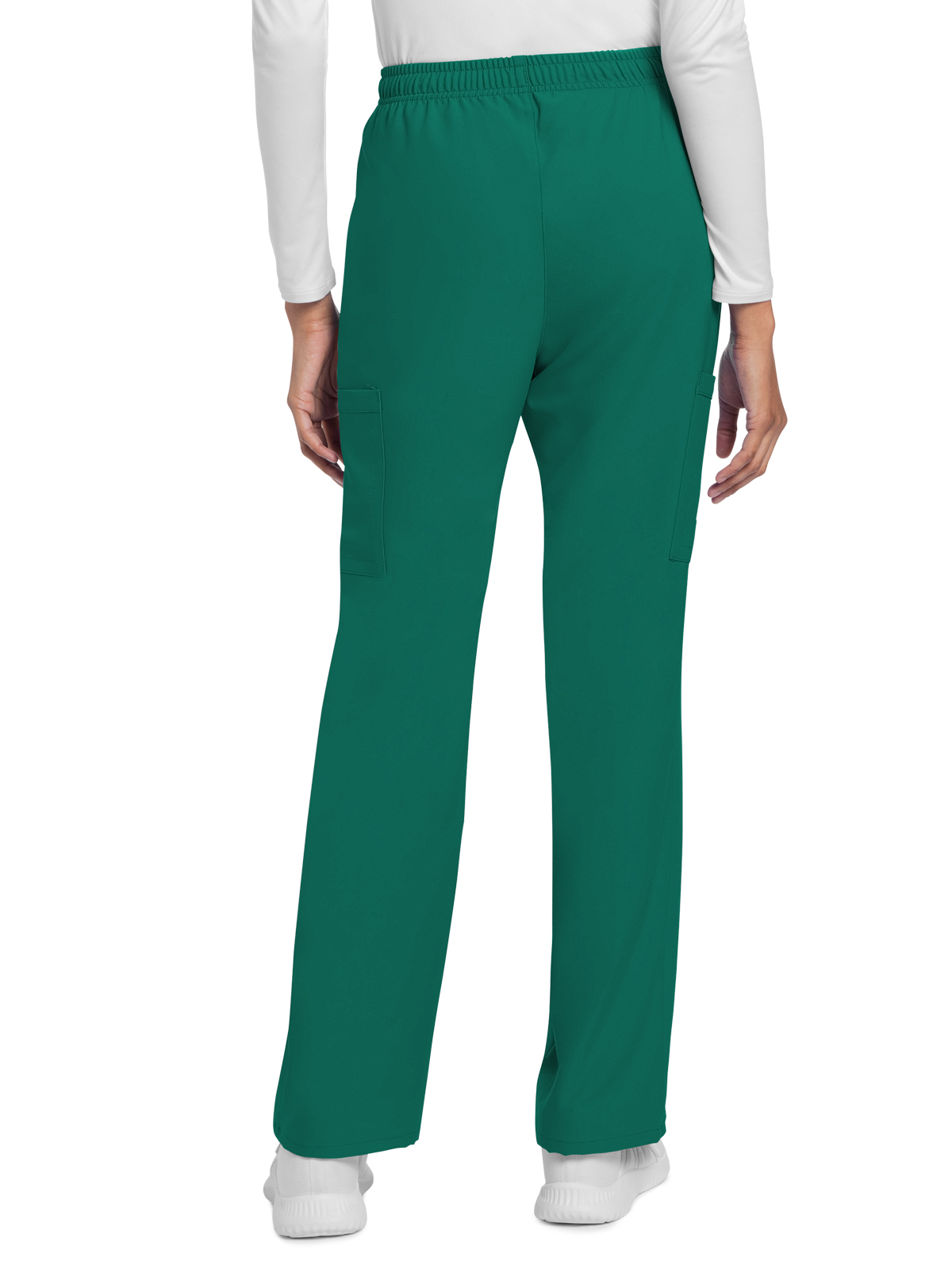 Cherokee - WW Originals Ultra - Women's 4-Pocket Drawstring Cargo Pant 34