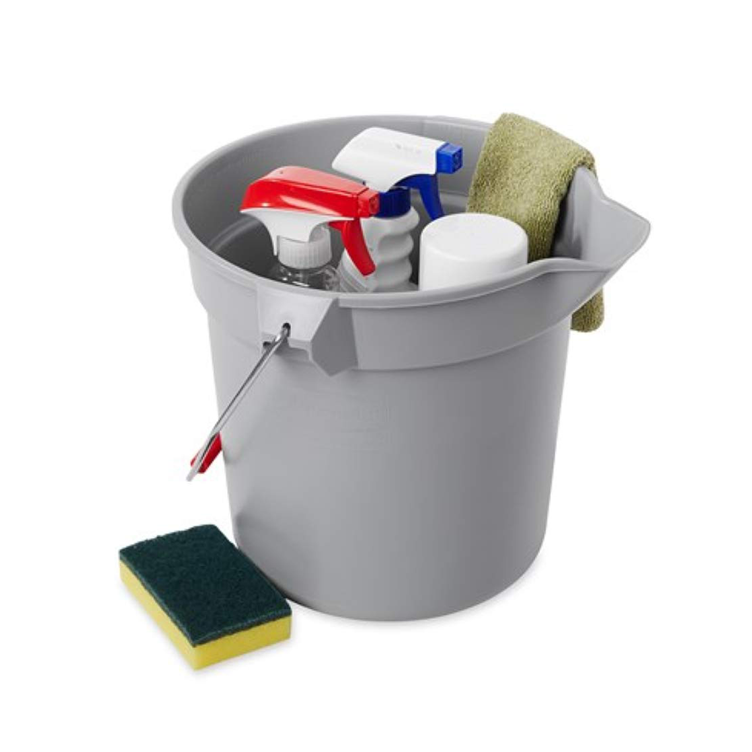 Graduated Plastic Round Bucket 6