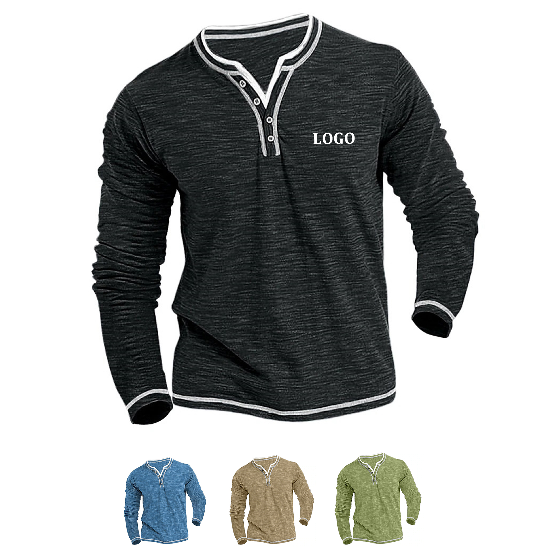 Long Sleeve Shirts for Men Men's T-Shirts 5